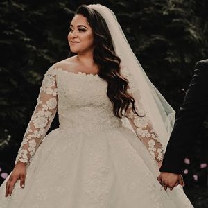 Wedding veil and blusher